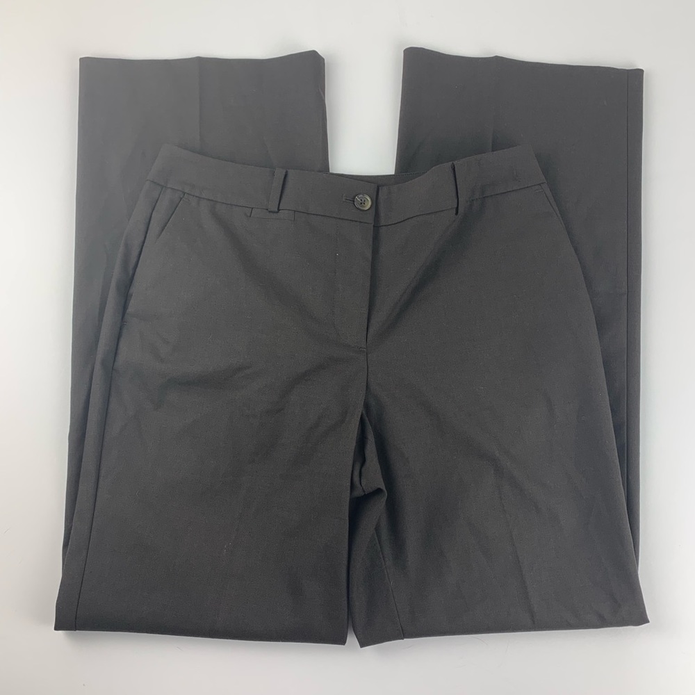 Ann Taylor Brown Pants Womens 8 Curvy  High Rise